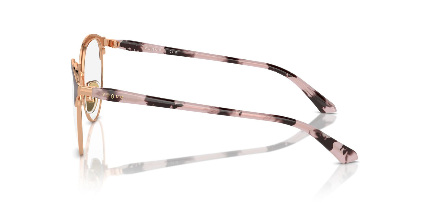 Vogue Eyewear VO4305 Top Bordeaux-Rose Gold #colour_top-bordeaux-rose-gold