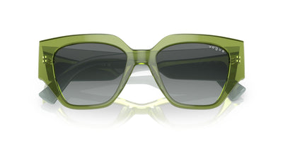 Vogue Eyewear VO5409S Transparent Green/Grey Gradient #colour_transparent-green-grey-gradient