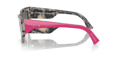 Vogue Eyewear VO5409S Ivory/Beige Tortoise/Grey Gradient #colour_ivory-beige-tortoise-grey-gradient