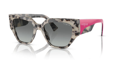 Vogue Eyewear VO5409S Ivory/Beige Tortoise/Grey Gradient #colour_ivory-beige-tortoise-grey-gradient