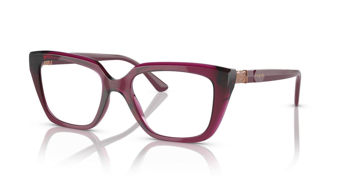 Vogue Eyewear VO5477B Transparent Cherry #colour_transparent-cherry