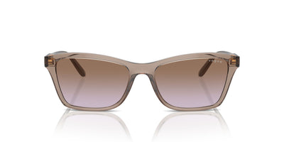 Vogue Eyewear VO5551S Transparent Brown/Violet Brown Gradient #colour_transparent-brown-violet-brown-gradient