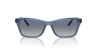 Vogue Eyewear VO5551S Transparent Blue/Grey Blue Gradient #colour_transparent-blue-grey-blue-gradient