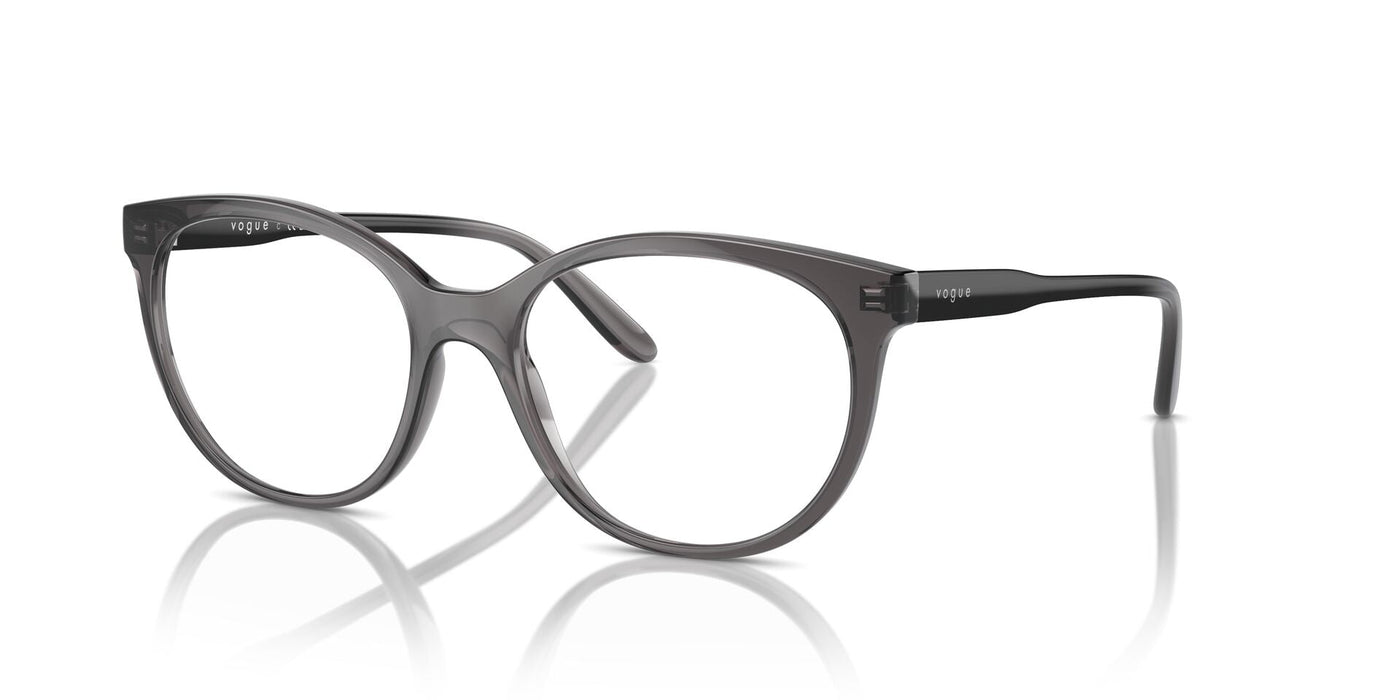 Vogue Eyewear VO5552 Transparent Dark Grey #colour_transparent-dark-grey