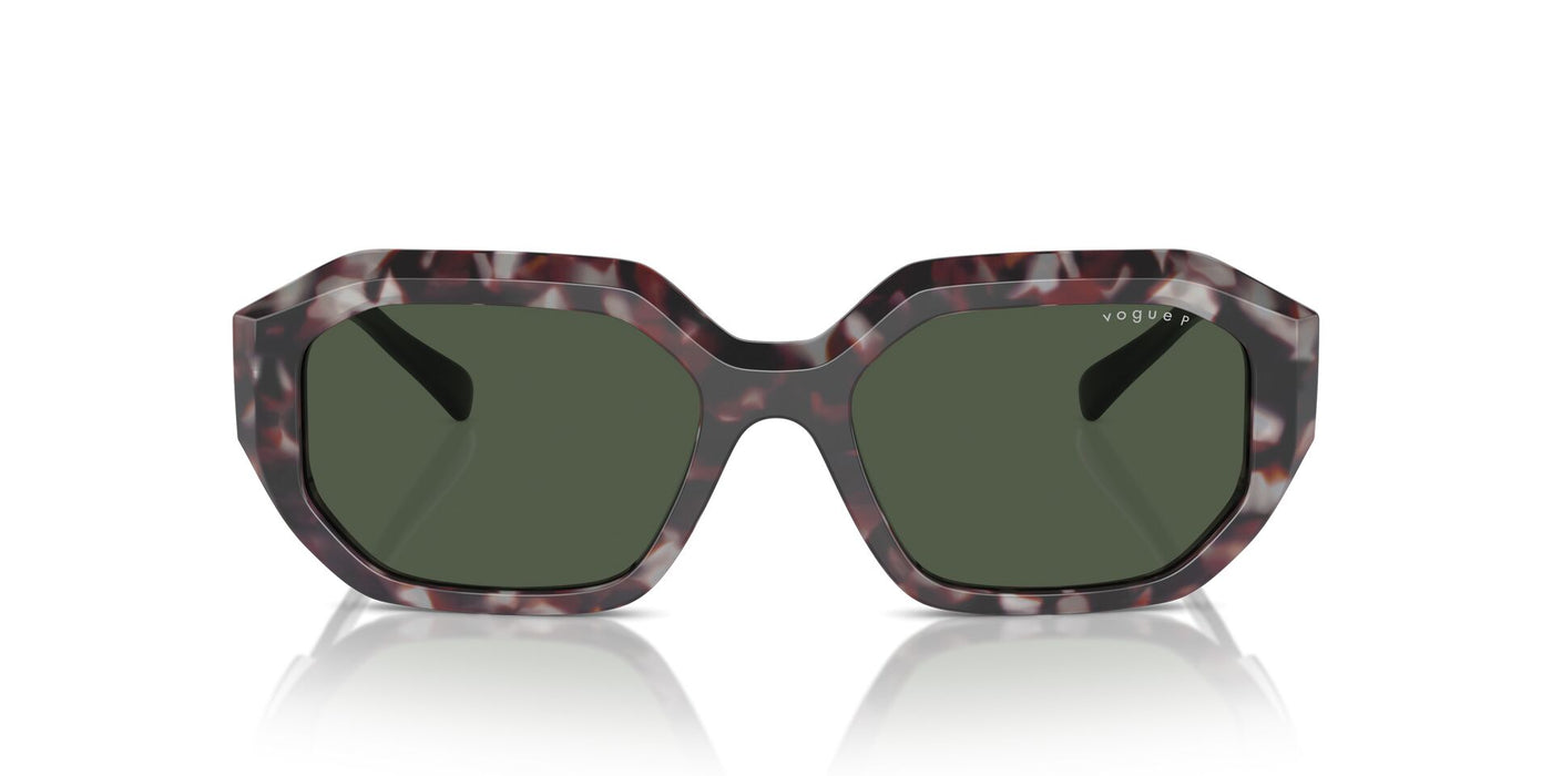 Vogue Eyewear VO5554S Grey Tortoise/Dark Green Polarised #colour_grey-tortoise-dark-green-polarised