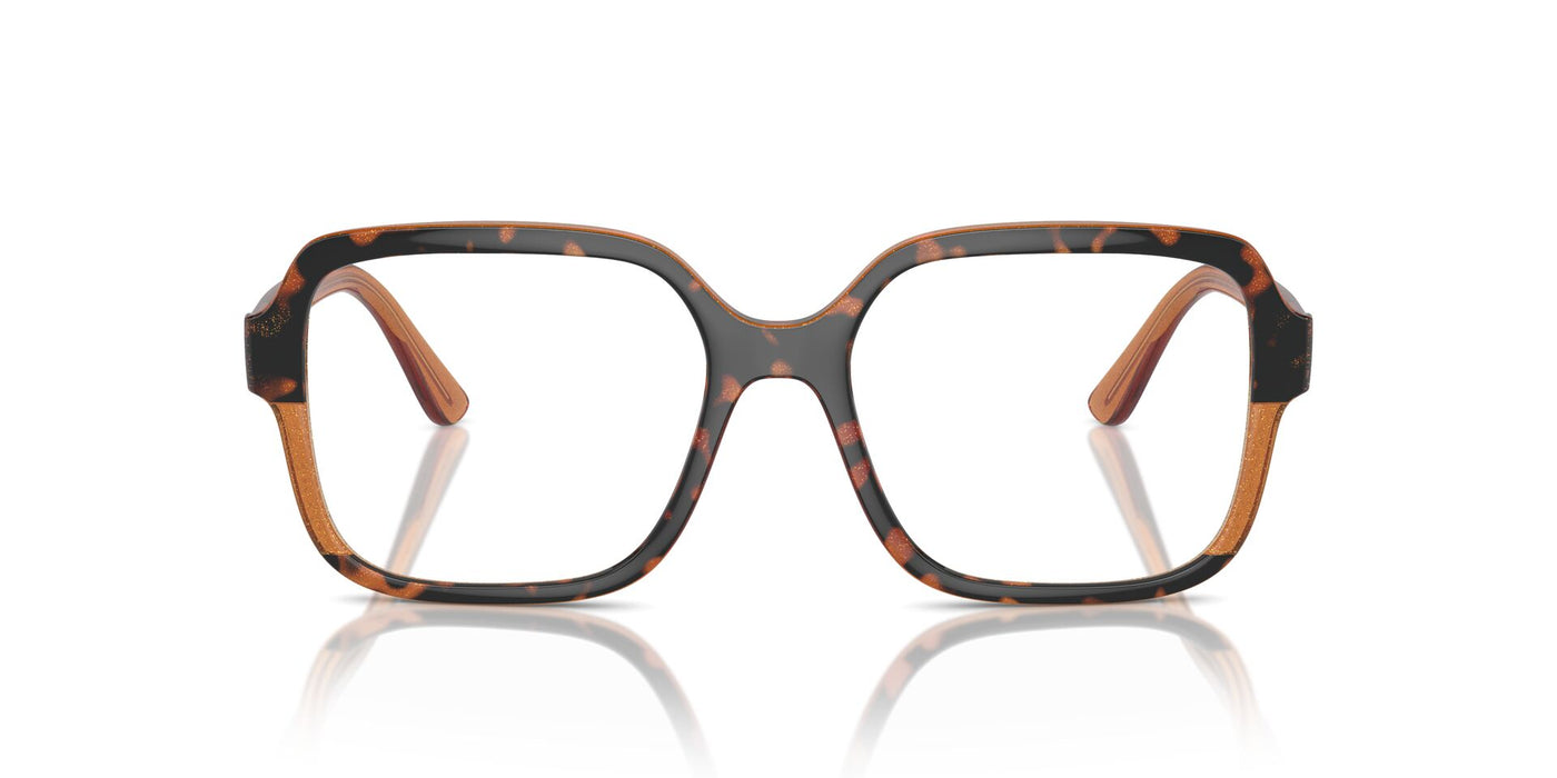 Vogue Eyewear VO5555 Havana-Transparent Brown Glitter #colour_havana-transparent-brown-glitter