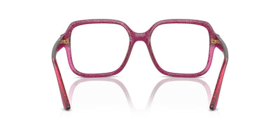 Vogue Eyewear VO5555 Cherry-Transparent Fuchsia Glitter #colour_cherry-transparent-fuchsia-glitter