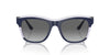 Vogue Eyewear VO5557S Blue/Transparent Lilac Glitter/Grey Gradient #colour_blue-transparent-lilac-glitter-grey-gradient