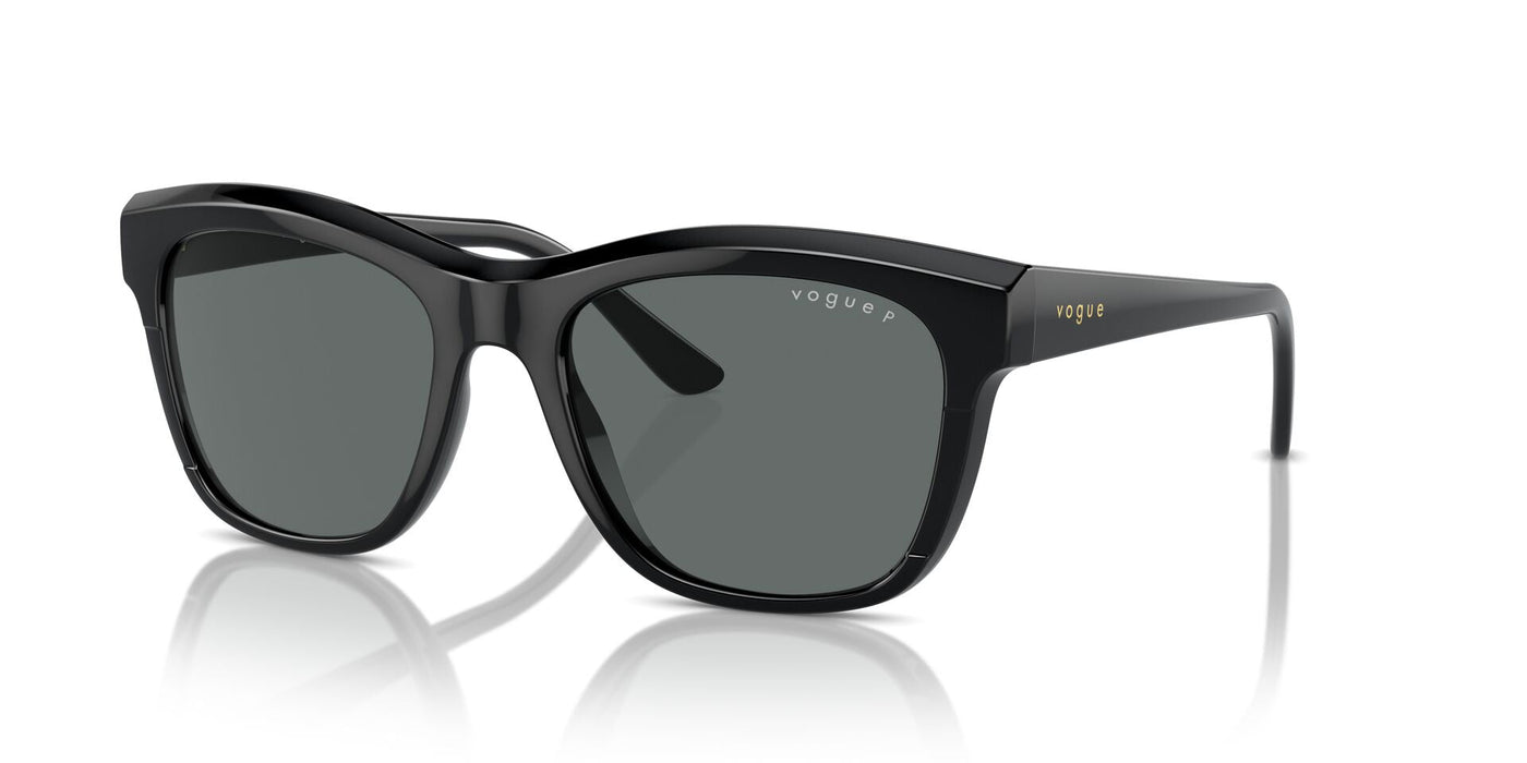 Vogue Eyewear VO5557S Black/Dark Grey Polarised #colour_black-dark-grey-polarised