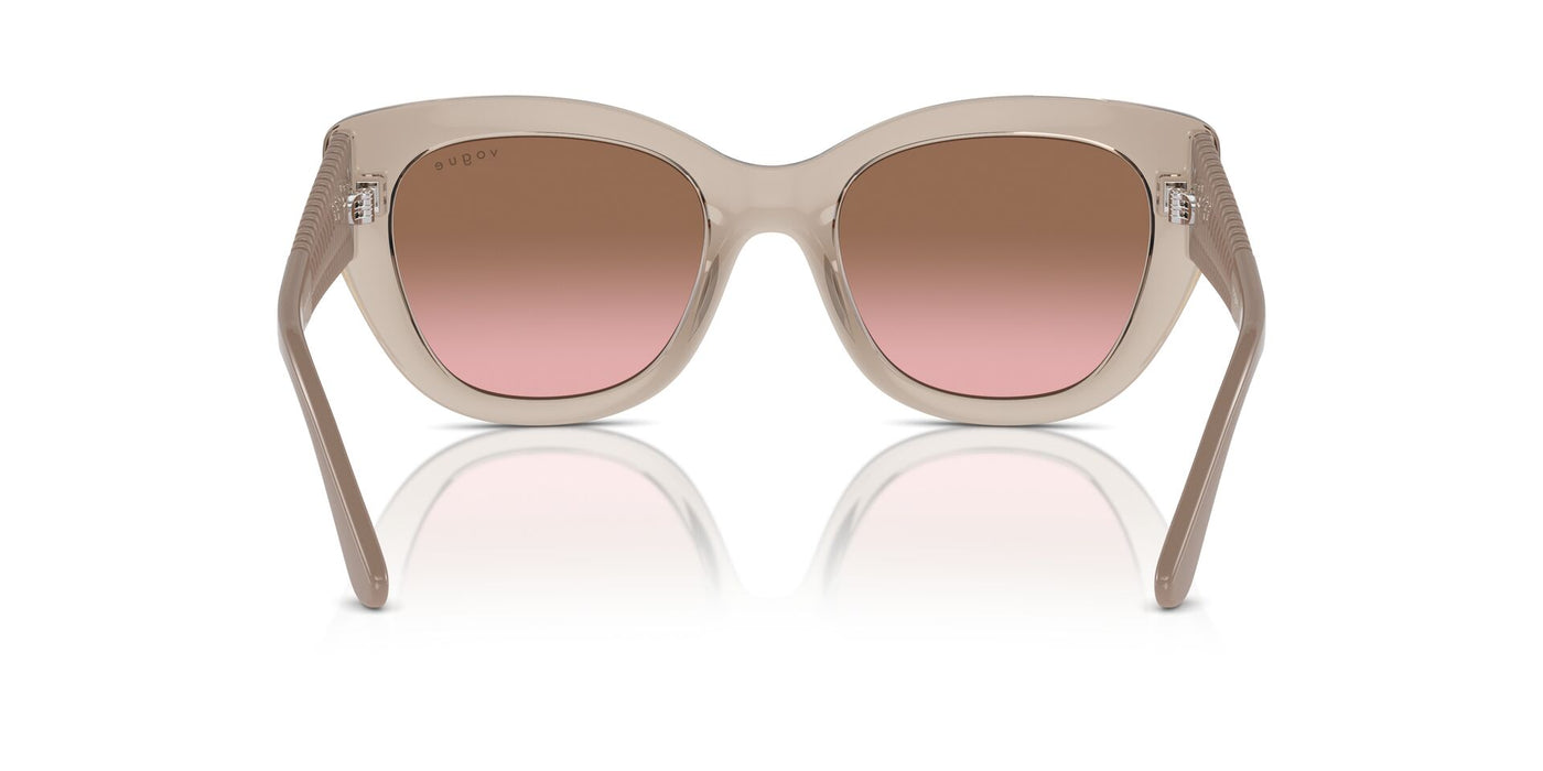 Vogue Eyewear VO5567S Transparent Caramel/Pink Brown Gradient #colour_transparent-caramel-pink-brown-gradient