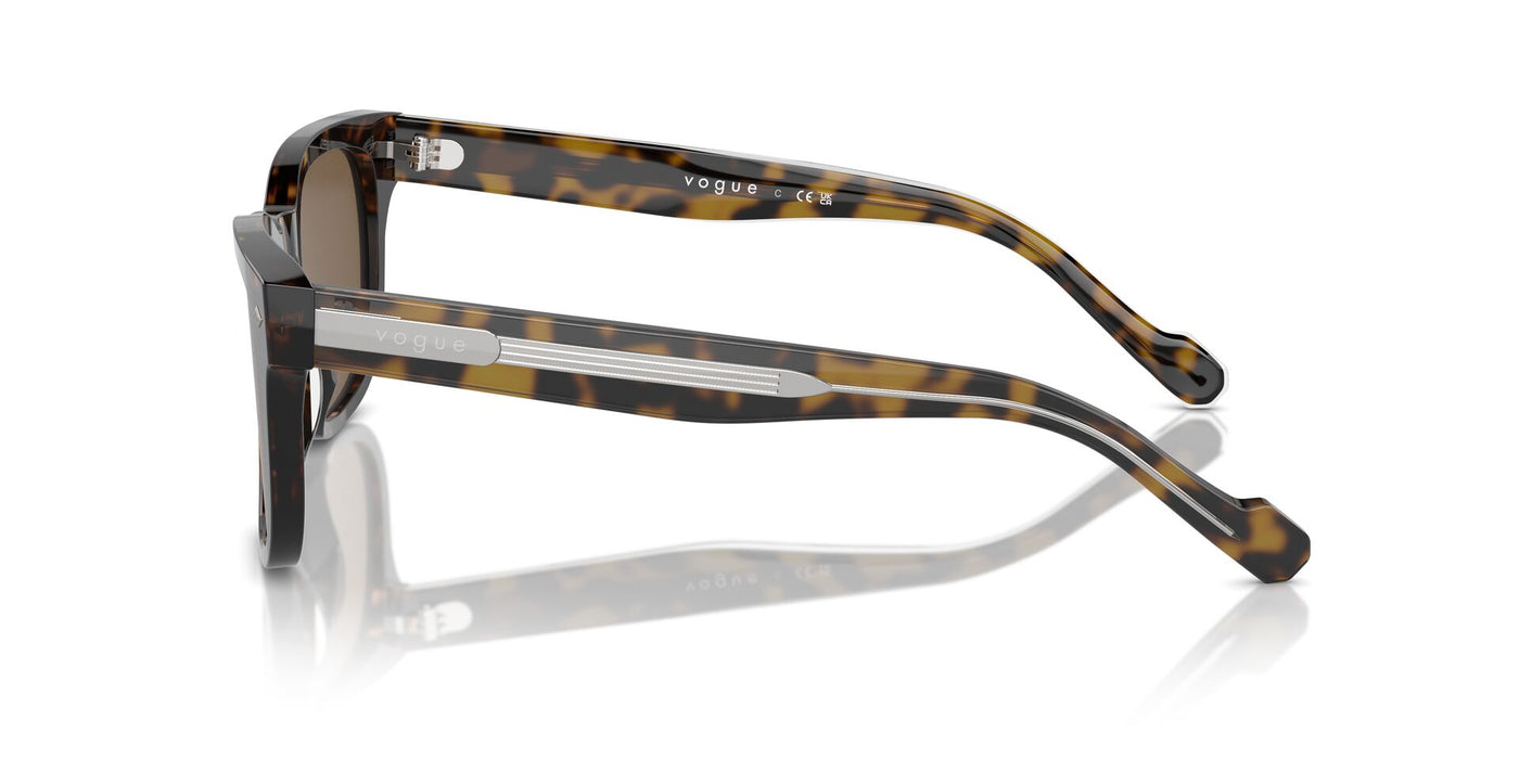 Vogue Eyewear VO5571S Dark Havana/Dark Brown #colour_dark-havana-dark-brown