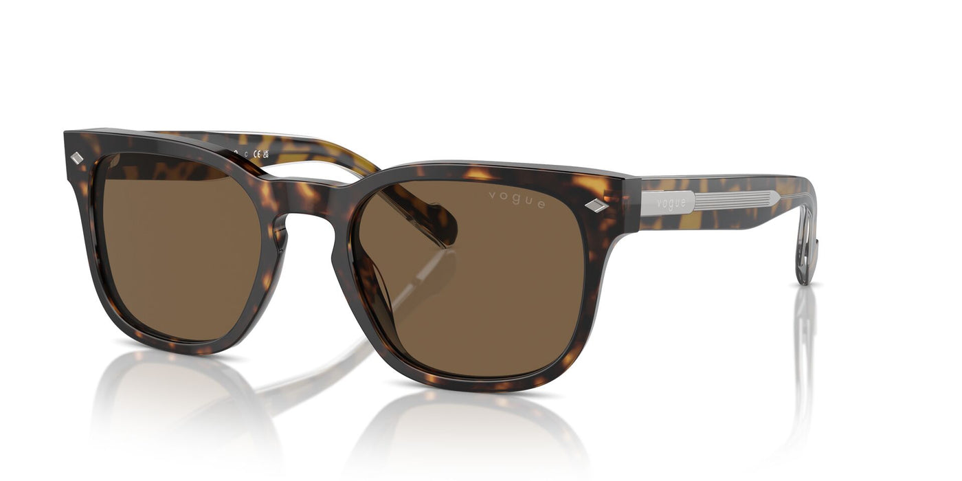 Vogue Eyewear VO5571S Dark Havana/Dark Brown #colour_dark-havana-dark-brown