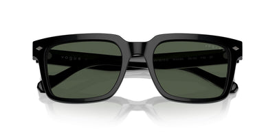 Vogue Eyewear VO5573S Black/Dark Green Polarised #colour_black-dark-green-polarised