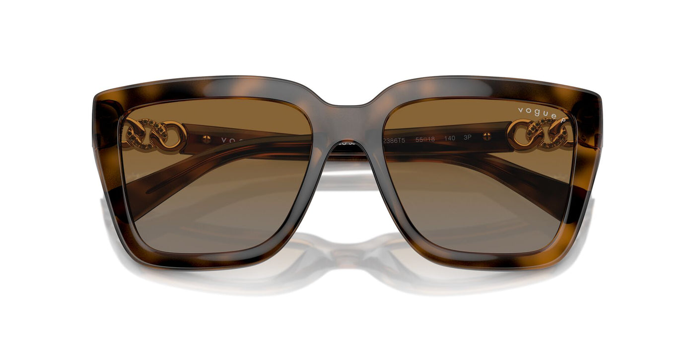 Vogue Eyewear VO5575SB Top Dark Havana/Light Brown/Brown Gradient Polarised #colour_top-dark-havana-light-brown-brown-gradient-polarised