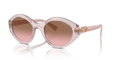 Vogue Eyewear VO5576SB Transparent Pink/Pink Brown Gradient #colour_transparent-pink-pink-brown-gradient