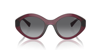 Vogue Eyewear VO5576SB Transparent Cherry/Grey Gradient Polarised #colour_transparent-cherry-grey-gradient-polarised