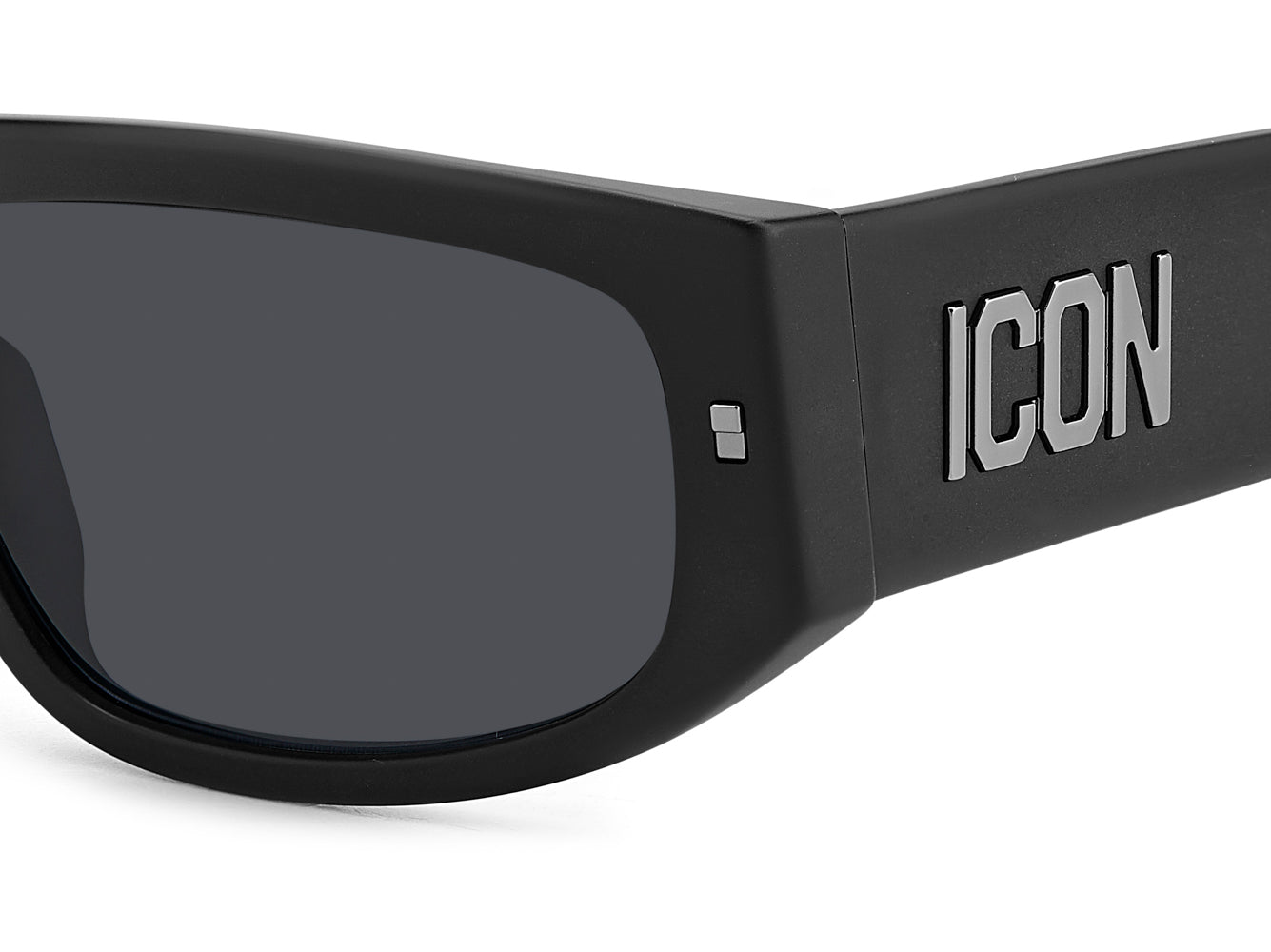 DSQUARED2 ICON 0016/S Matte Black/Grey #colour_matte-black-grey