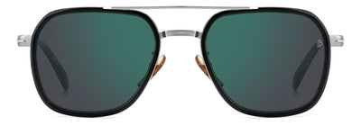 David Beckham DB1161/S Black Striped Brown/Green Mirror #colour_black-striped-brown-green-mirror