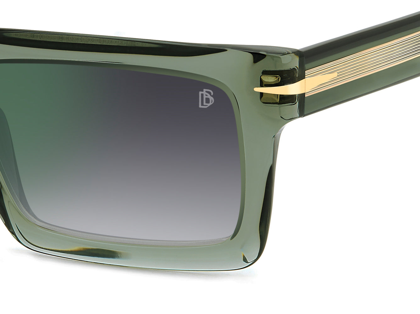 David Beckham DB7126/S Green/Grey Shaded Green Mirror #colour_green-grey-shaded-green-mirror