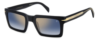 David Beckham DB7126/S Black Gold/Blue Shaded Gold Mirror #colour_black-gold-blue-shaded-gold-mirror