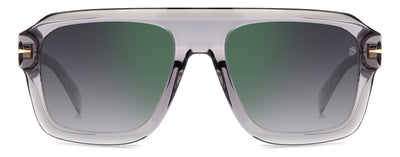 David Beckham DB7127/S Grey/Grey Shaded Green Mirror #colour_grey-grey-shaded-green-mirror