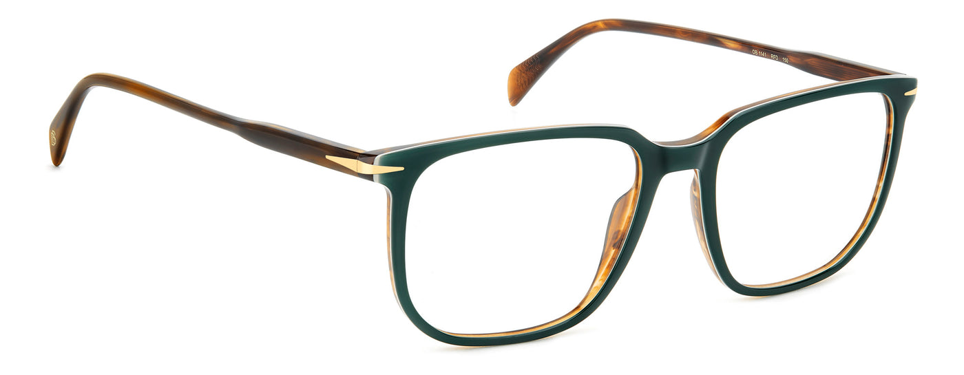 David Beckham DB1141 Green Stripped Brown #colour_green-stripped-brown