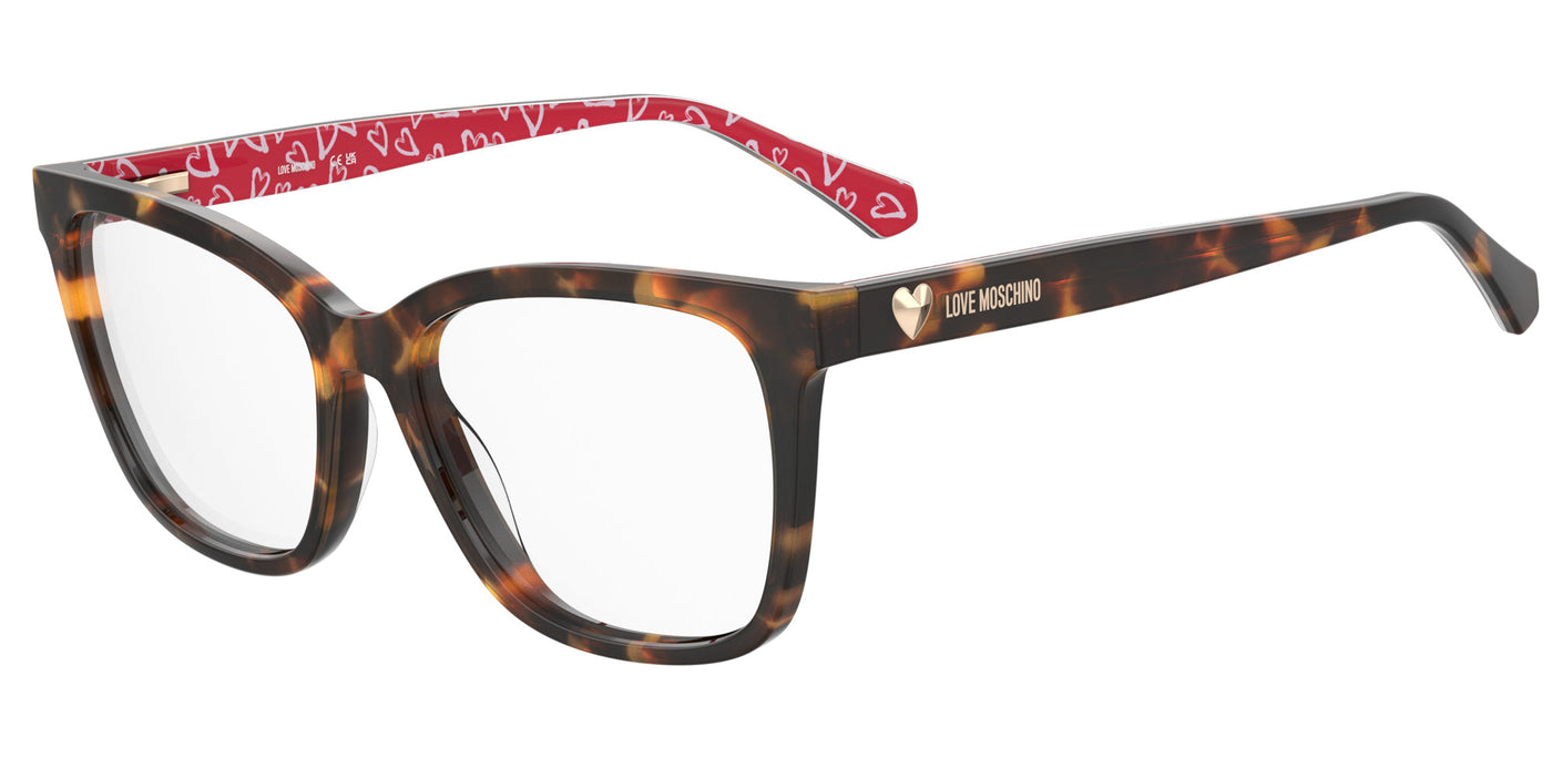 Love Moschino MOL638 Cat Eye Glasses Fashion Eyewear US