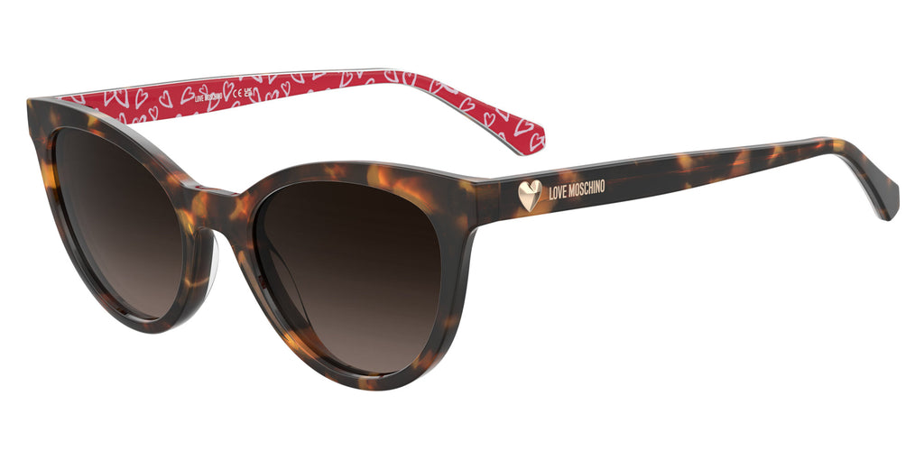 Love Moschino MOL079/S Havana Pattern/Brown Shaded Gradient #colour_havana-pattern-brown-shaded-gradient