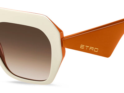 ETRO 0043/S White Orange/Brown Shaded Gradient #colour_white-orange-brown-shaded-gradient