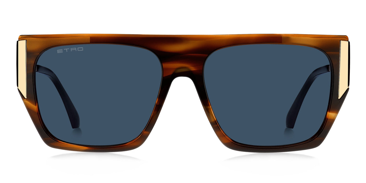 ETRO 0051/G/S Brown Horn/Blue #colour_brown-horn-blue