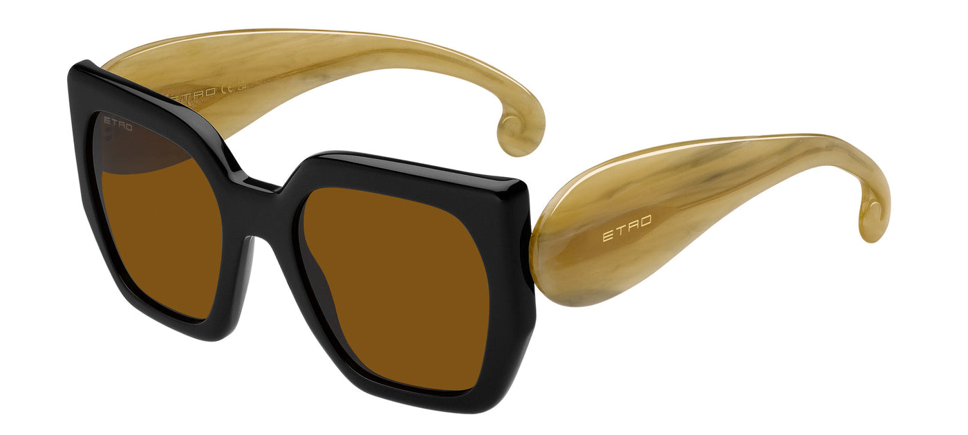 ETRO 0054/S Black Yellow/Brown #colour_black-yellow-brown