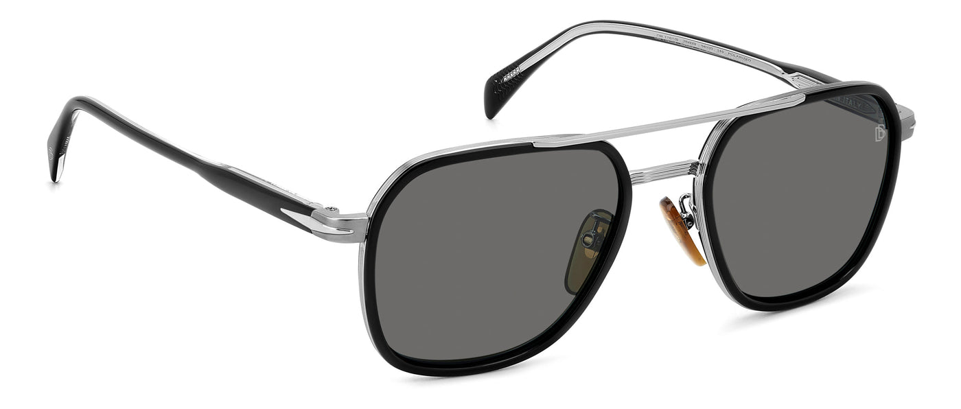 David Beckham DB1161/S Black Ruthenium/Grey Polarised #colour_black-ruthenium-grey-polarised