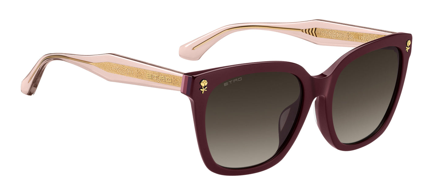 ETRO 0065/F/S Burgundy/Black Brown Green Antireflex Gradient #colour_burgundy-black-brown-green-antireflex-gradient