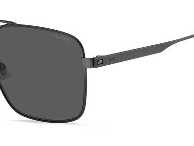 Boss 1695/S Matte Ruthenium Black/Grey Polarised #colour_matte-ruthenium-black-grey-polarised