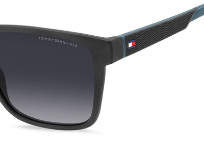 Tommy Hilfiger TH2144/S Grey Teal/Dark Grey Shaded Gradient #colour_grey-teal-dark-grey-shaded-gradient