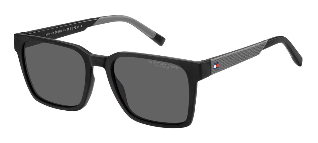 Tommy Hilfiger TH2143/S Black Grey/Grey Polarised #colour_black-grey-grey-polarised