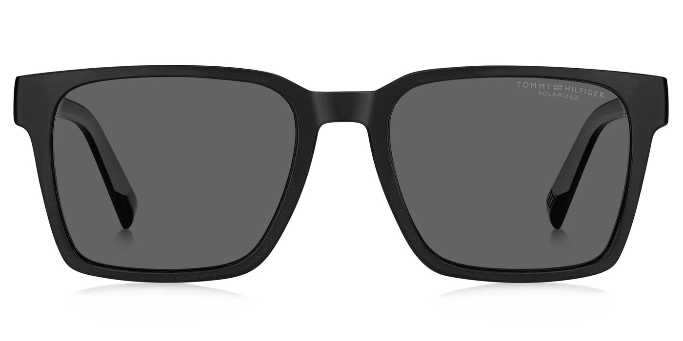 Tommy Hilfiger TH2143/S Black Grey/Grey Polarised #colour_black-grey-grey-polarised