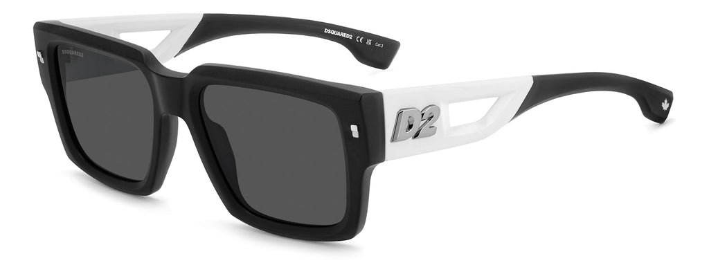 DSQUARED2 D2 0143/S Matte Black/Grey #colour_matte-black-grey