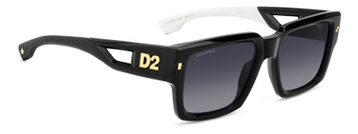 DSQUARED2 D2 0143/S Black/Dark Grey Shaded Gradient #colour_black-dark-grey-shaded-gradient