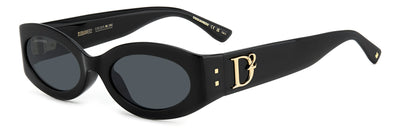 DSQUARED2 D2 0150/G/S Black/Grey #colour_black-grey