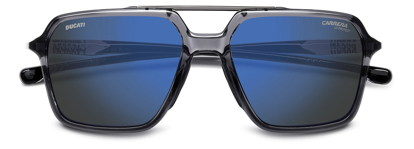 Carrera Ducati Carduc 042/S Grey Black/Blu Sky Mirror #colour_grey-black-blu-sky-mirror