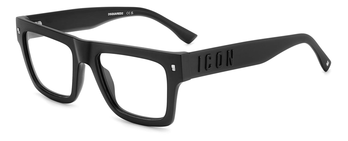 DSQUARED2 Icon 0023 Matte Black #colour_matte-black