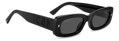 DSQUARED2 Icon 0020/S Black/Grey #colour_black-grey