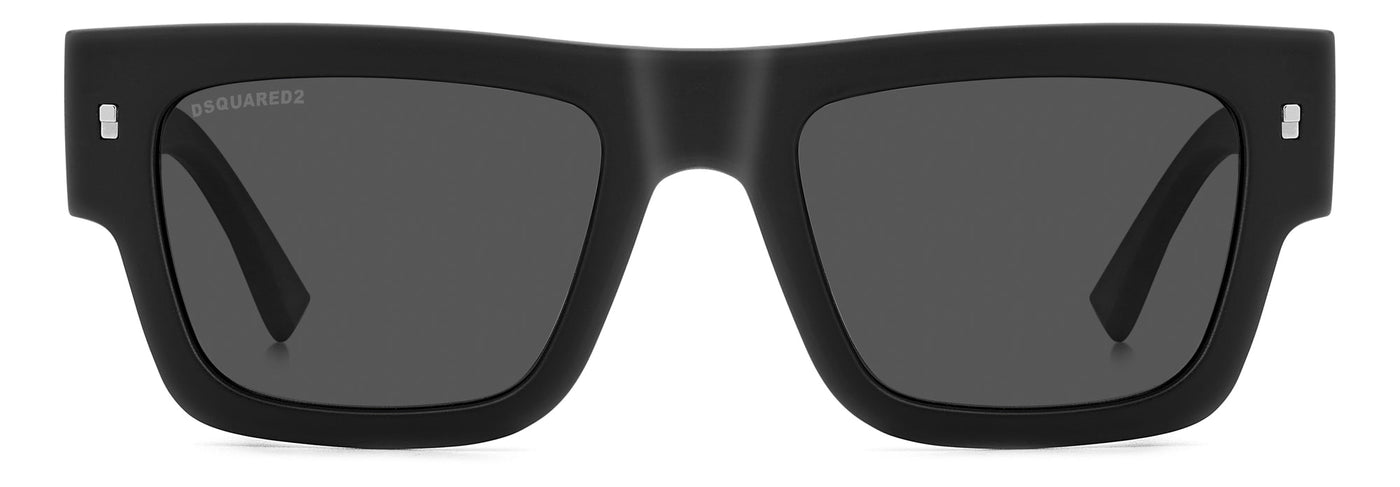 DSQUARED2 Icon 0021/S Matte Black/Grey #colour_matte-black-grey