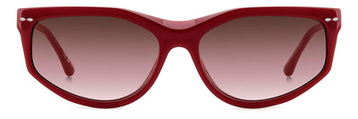 Isabel Marant IM 0194/S Burgundy/Burgundy Shaded Pink Gradient #colour_burgundy-burgundy-shaded-pink-gradient