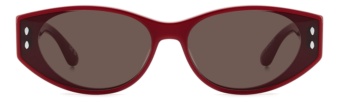 Isabel Marant IM 0185/G/S Burgundy/Brown #colour_burgundy-brown