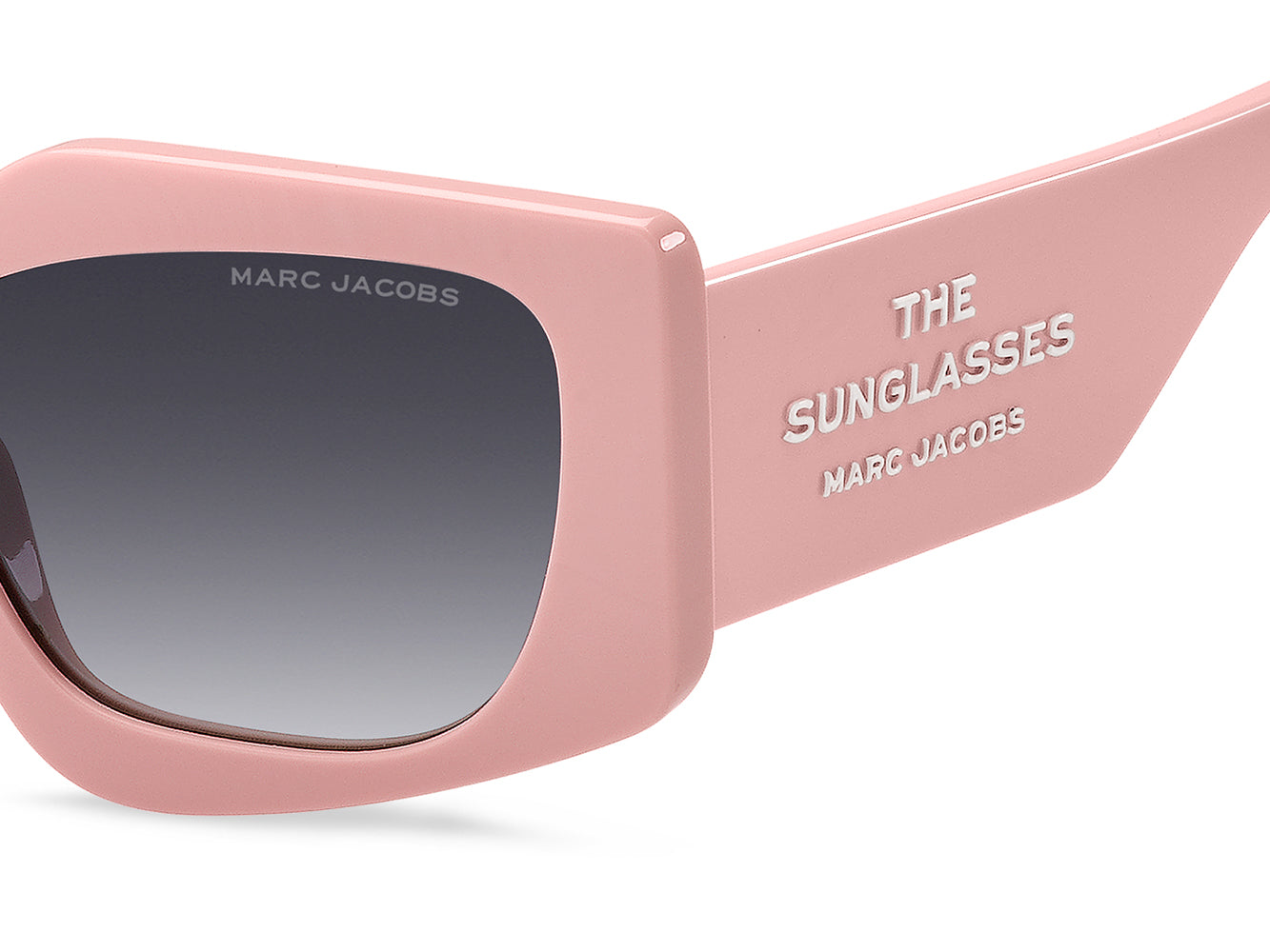 Marc Jacobs Marc 774/S Pink/Dark Grey Shaded Gradient #colour_pink-dark-grey-shaded-gradient