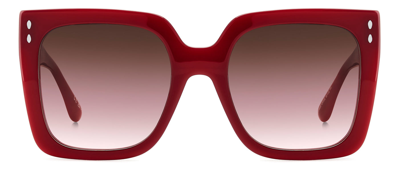 Isabel Marant IM 0189/S Burgundy/Burgundy Shaded Pink gradient #colour_burgundy-burgundy-shaded-pink-gradient