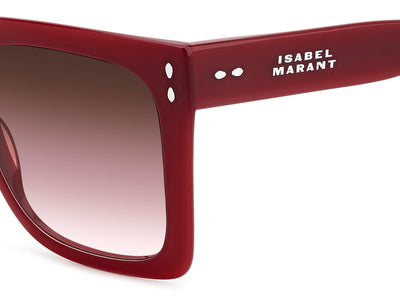 Isabel Marant IM 0189/S Burgundy/Burgundy Shaded Pink gradient #colour_burgundy-burgundy-shaded-pink-gradient