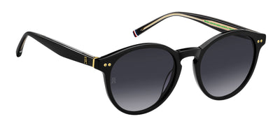 Tommy Hilfiger TH2159/S Black/Dark Grey Shaded Gradient #colour_black-dark-grey-shaded-gradient